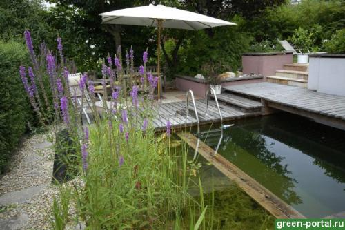 Биоплато для пруда устройство. Биоплато для очистки воды в пруду 06