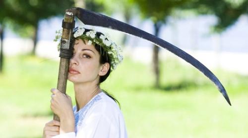 Серп или коса. Ручные косы для травы: особенности и выбор