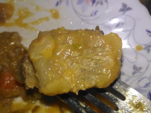 У картошки странный вкус. Попробовал жаркое из говядины от «Мираторга». Очень странный вкус