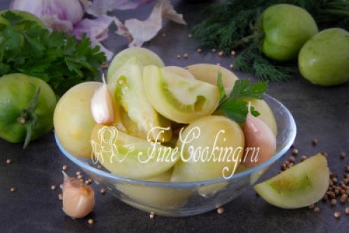 Рецепт зеленые помидоры лягушата. Помидоры зеленые лягушата 11