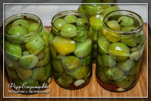Маринованные зеленые помидоры
