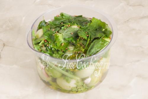 Рецепт зеленые помидоры лягушата. Помидоры зеленые лягушата 08