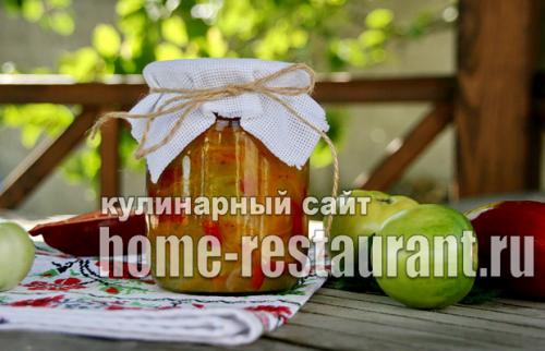 Пошаговый рецепт зеленых помидор. 