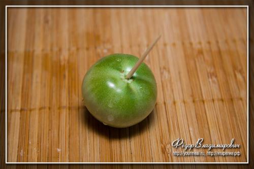 Маринованные зеленые помидоры