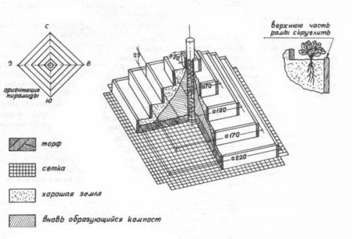 Многоярусные грядки для клубники. Как сделать пирамиду под клубнику на даче