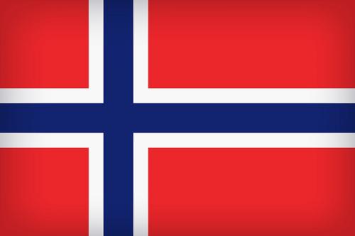 Цветок символ Норвегии. Флаг и герб Норвегии