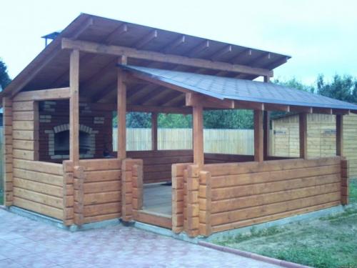 Чем закрыть беседку от дождя и ветра. Конструкционные особенности закрытых беседок