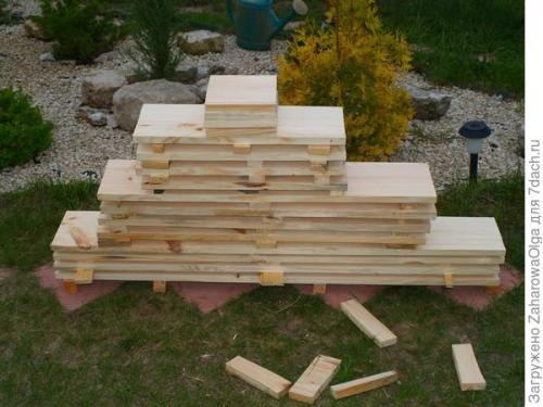 Клубника на пирамидальных грядках. Клубничная грядка-пирамидка