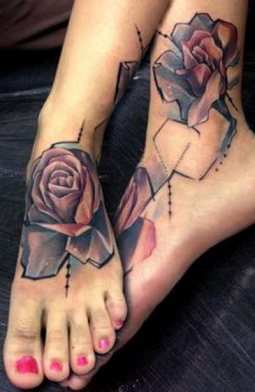 Роза символ тату. Татуировка роза