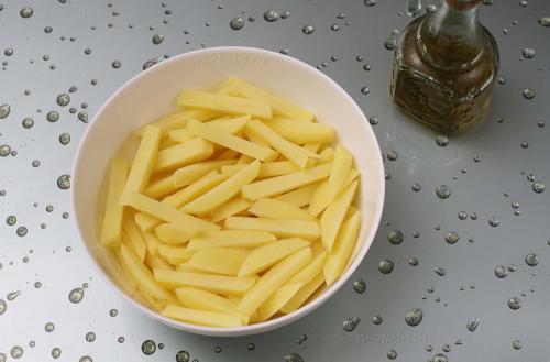 Картошка фри в духовке. Как приготовить картофель-фри в духовке — простой рецепт в домашних условиях без фритюрницы с пошаговыми фото