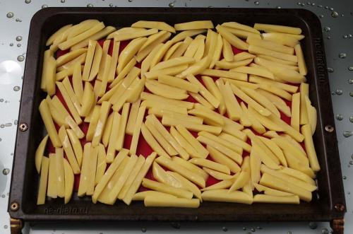 Картошка фри в духовке. Как приготовить картофель-фри в духовке — простой рецепт в домашних условиях без фритюрницы с пошаговыми фото