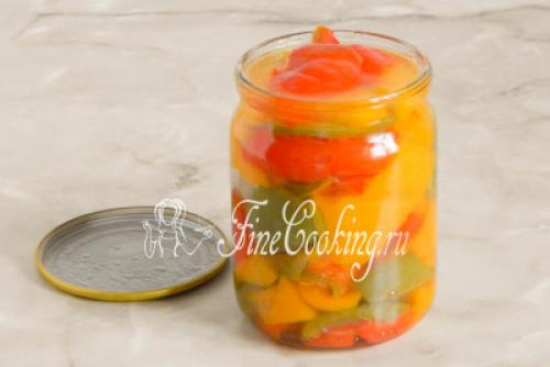 Перец с петрушкой и чесноком на зиму без стерилизации. Перец маринованный на зиму, простой рецепт с чесноком (без стерилизации) 18