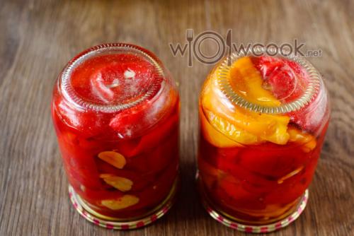 Перец с петрушкой и чесноком на зиму без стерилизации. Перец маринованный на зиму, простой рецепт с чесноком (без стерилизации)