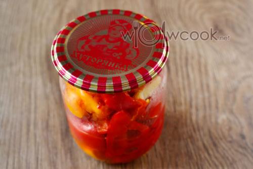 Перец с петрушкой и чесноком на зиму без стерилизации. Перец маринованный на зиму, простой рецепт с чесноком (без стерилизации)