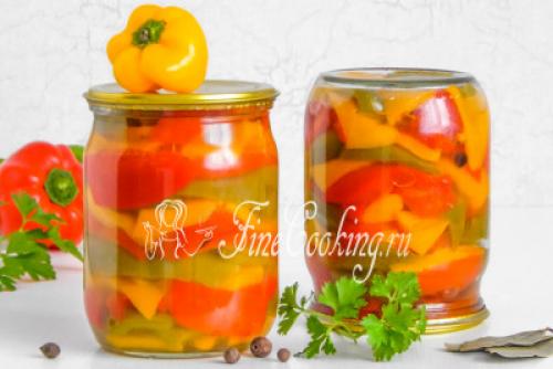 Перец с петрушкой и чесноком на зиму без стерилизации. Перец маринованный на зиму, простой рецепт с чесноком (без стерилизации) 21