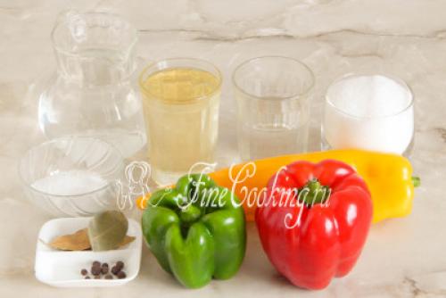 Перец с петрушкой и чесноком на зиму без стерилизации. Перец маринованный на зиму, простой рецепт с чесноком (без стерилизации) 11