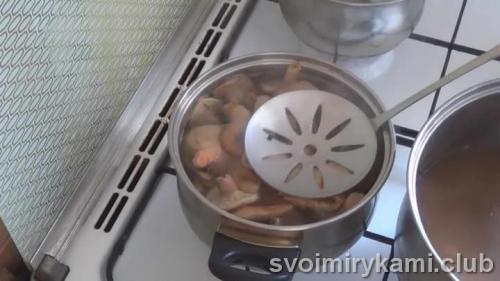 Маринованные волнушки на зиму   — проверенный, вкусный рецепт