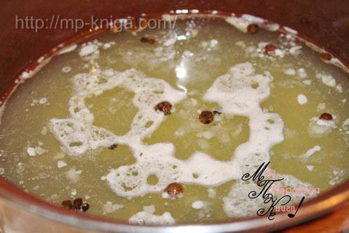 Перец в сладкой заливке с чесноком. Болгарский перец в сладкой заливке с чесноком