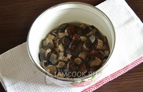 Маринование подосиновиков и подберезовиков. Рецепт маринованных подосиновиков и подберёзовиков . 07