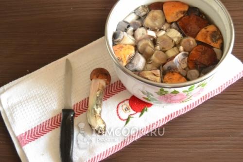 Маринование подосиновиков и подберезовиков. Рецепт маринованных подосиновиков и подберёзовиков . 02