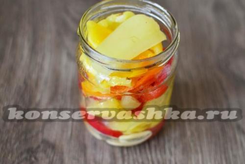 Перец в сладкой заливке с чесноком. Рецепт 5: маринованный перец с чесноком на зиму