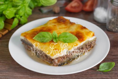 Рецепт мусаки с баклажанами и картофелем фаршем. Мусака из баклажанов-знаменитое блюдо греческой кухни 16