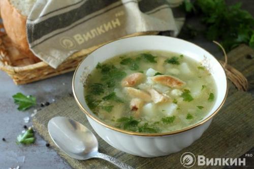 Суп из рыжиков