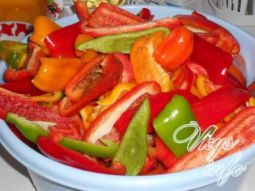 Перец маринованный на зиму с петрушкой и чесноком. Как приготовить маринованный болгарский перец с чесноком на зиму