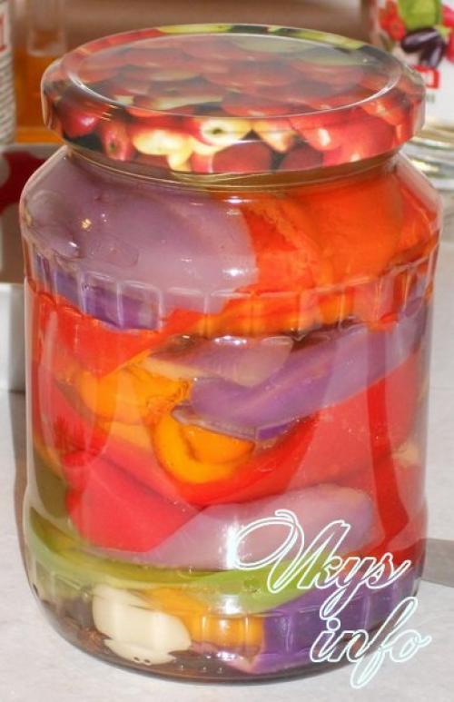 Перец маринованный на зиму с петрушкой и чесноком. Как приготовить маринованный болгарский перец с чесноком на зиму