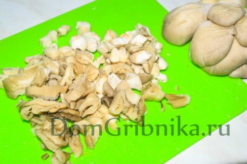 Как приготовить вешенки в пост. Ингредиенты