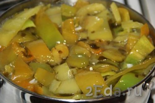 Перец с петрушкой и чесноком. Процесс приготовления 04