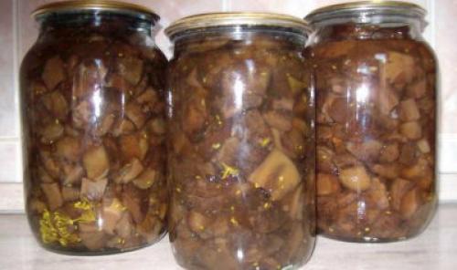 Как консервировать свинушки на зиму. Как мариновать свинушки на зиму