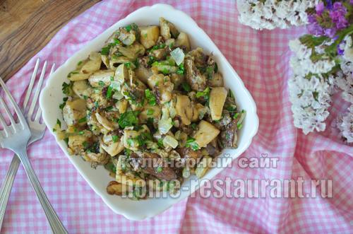 Как приготовить белые грибы. Как жарить белые грибы с луком, петрушкой и чесноком