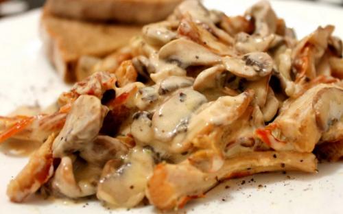 Как приготовить рыжики в сметане. Рецепт вкусных рыжиков в сметане