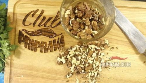 Салат с синей капустой и сыром. Пошаговое описание