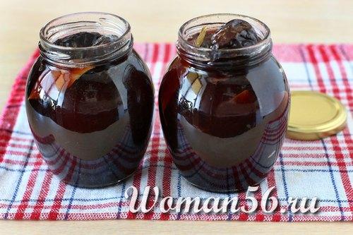 Сливы маринованные по кавказски. Слива маринованная на зиму. Рецепт с фото
