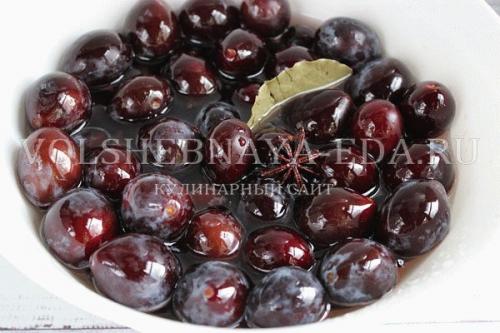 Консервирование слив, как маслины. Маринованные сливы — лучший рецепт!