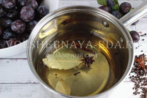 Консервирование слив, как маслины. Маринованные сливы — лучший рецепт!