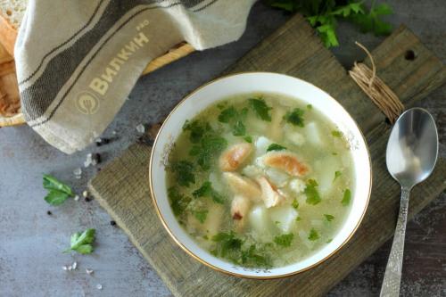 Суп из рыжиков