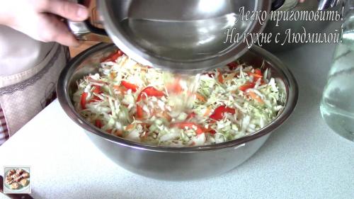 Маринованный перец с чесноком быстрого приготовления. Маринованная капуста со сладким Перцем! Самый быстрый способ готовки!