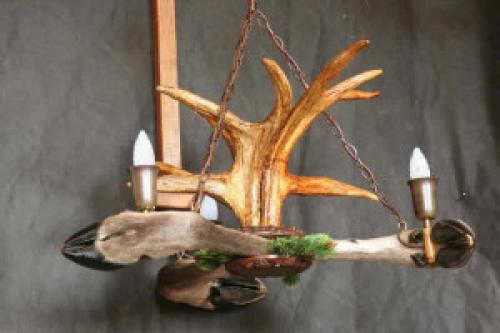 Как чистить оленьи рожки. Как обработать рога. Поделки из рогов.