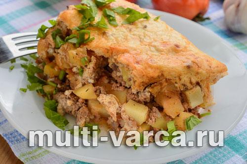 Мусака с картофелем и баклажанами в мультиварке. Мусака по-болгарски с картофелем и фаршем