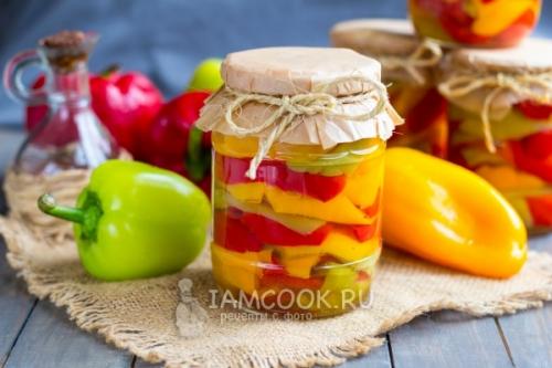 Перец с чесноком и петрушкой. Приготовление: 16