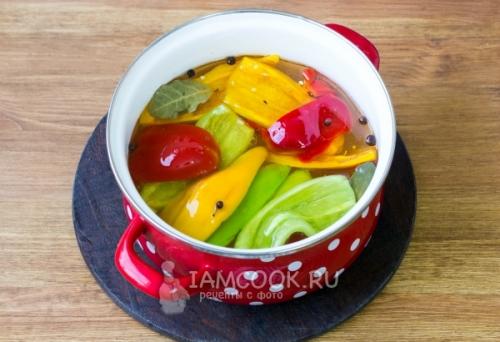 Перец с чесноком и петрушкой. Приготовление: 13