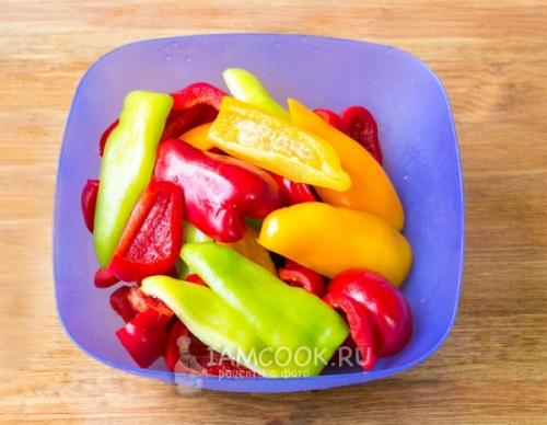 Перец с чесноком и петрушкой. Приготовление: 11
