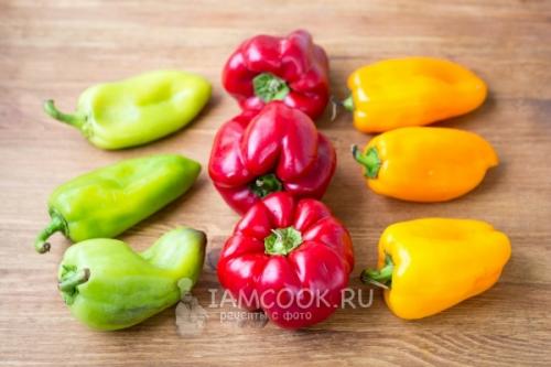 Перец с чесноком и петрушкой. Приготовление: 09