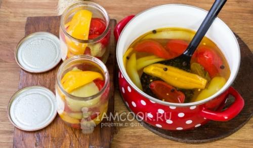 Перец с чесноком и петрушкой. Приготовление: 14