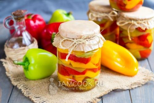 Перец с чесноком и петрушкой. Приготовление: 07