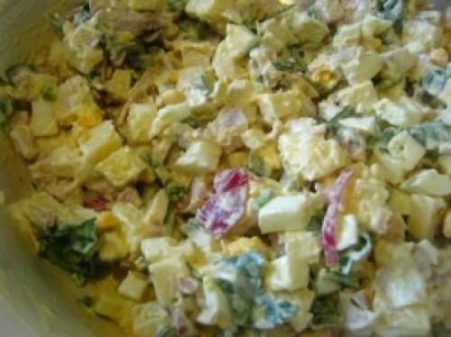 Салат фиалка из синей капусты. Салат Фиалка