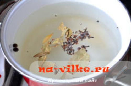 Рецепт маринованных подберезовиков и подосиновиков. Ингредиенты: